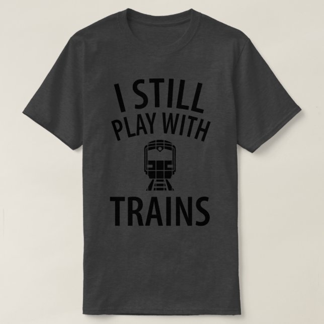 train railwayman trains driver 8 T-Shirt (Design Front)