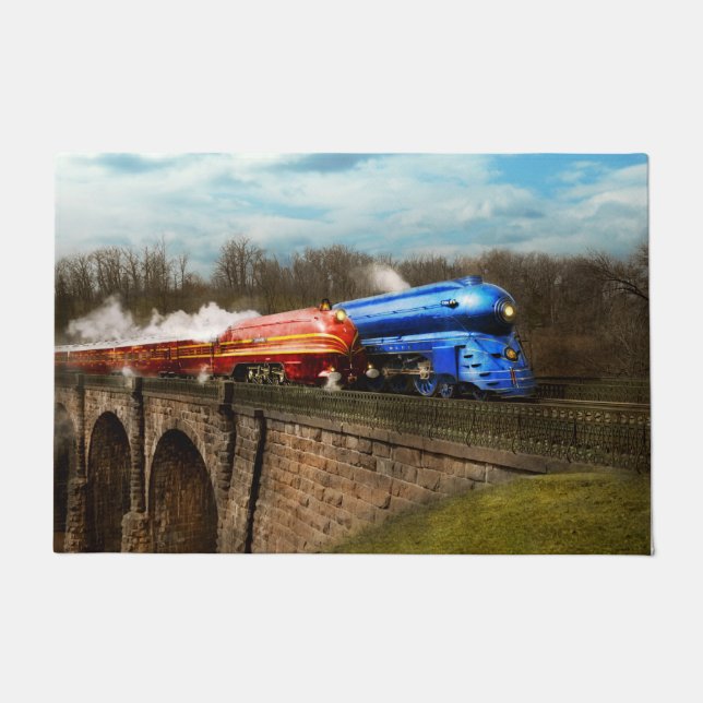 Train - Retro - Meet the Royals 1938 Doormat (Front)