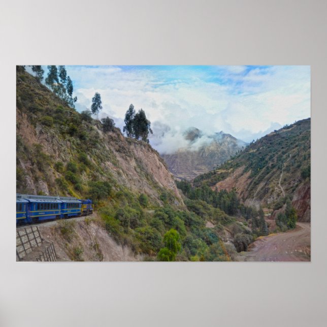 Train Ride to Machu Picchu, Peru Poster (Front)