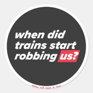 Train Robbery - sticker