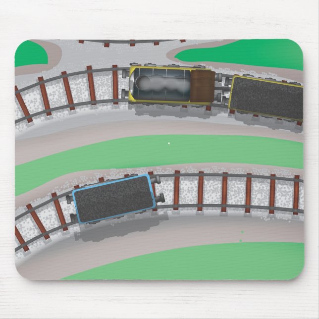 Train Set Mouse Pad (Front)