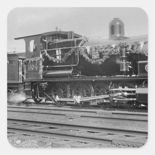 Train Square Sticker