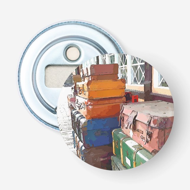 TRAIN STATION BOTTLE OPENER (Front)