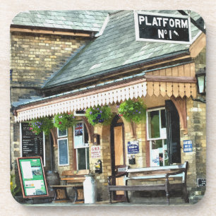 TRAIN STATION COASTER