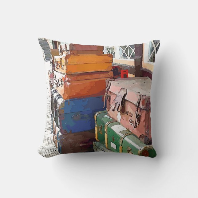TRAIN STATION CUSHION (Front)