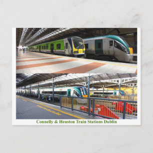 Train Station image for postcard