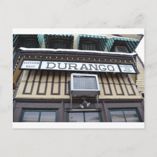 Train Station in Durango, Colorado Postcard