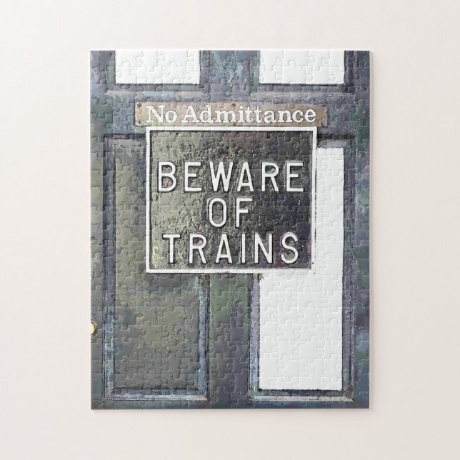 TRAIN STATION JIGSAW PUZZLE (Vertical)