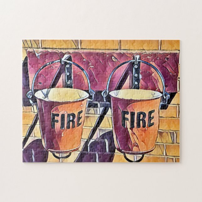 TRAIN STATION JIGSAW PUZZLE (Horizontal)