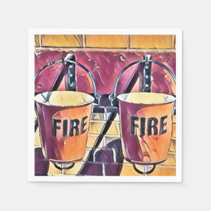 TRAIN STATION NAPKIN