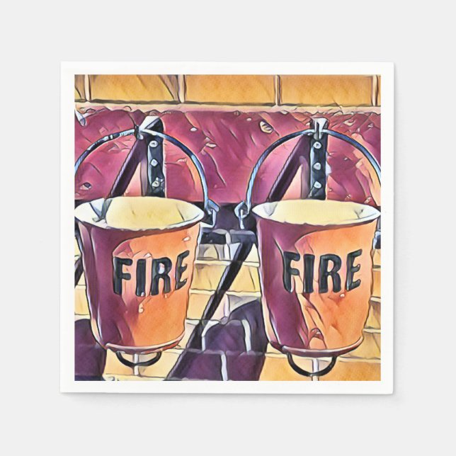 TRAIN STATION   NAPKIN (Front)