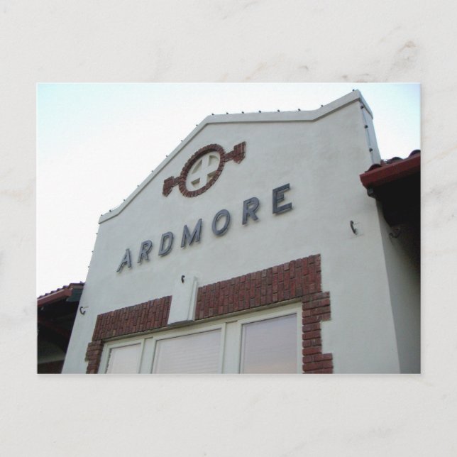 Train Station Postcard (Front)