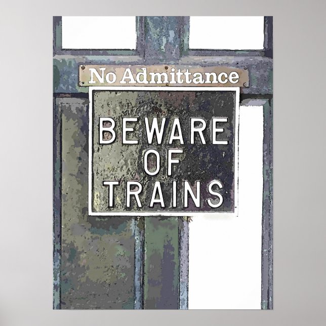 TRAIN STATION POSTER (Front)