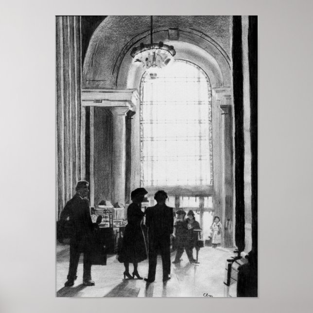 Train Station Poster (Front)