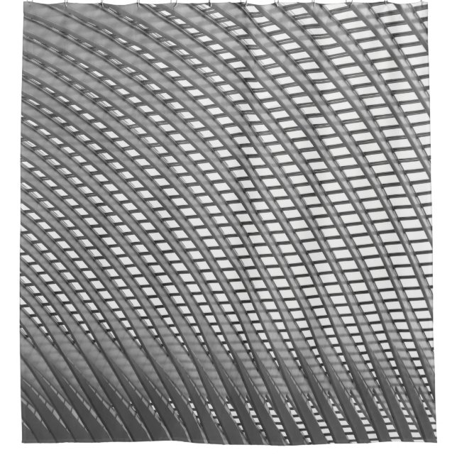Train station shower curtain (Front)