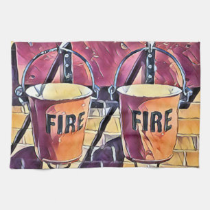 TRAIN STATION TEA TOWEL