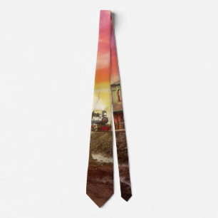 Train Station - The early train 1900 Tie