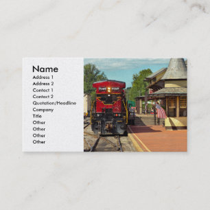 Train Station - There will always be hope Business Card