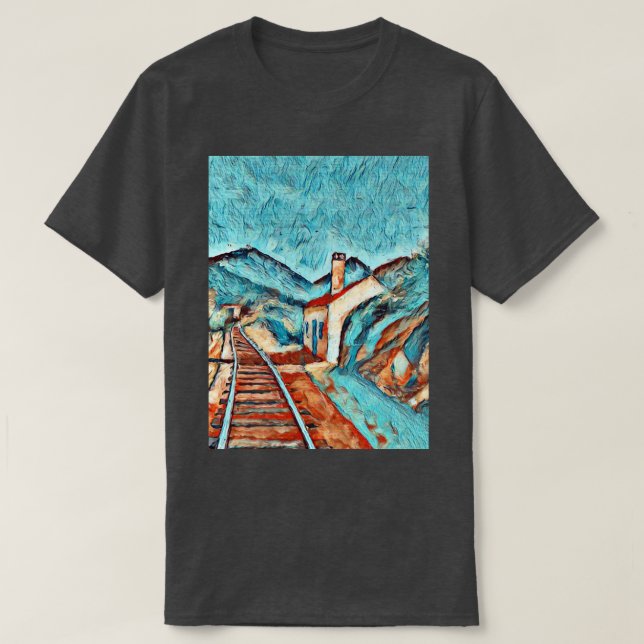 Train station View 3 T-Shirt (Design Front)