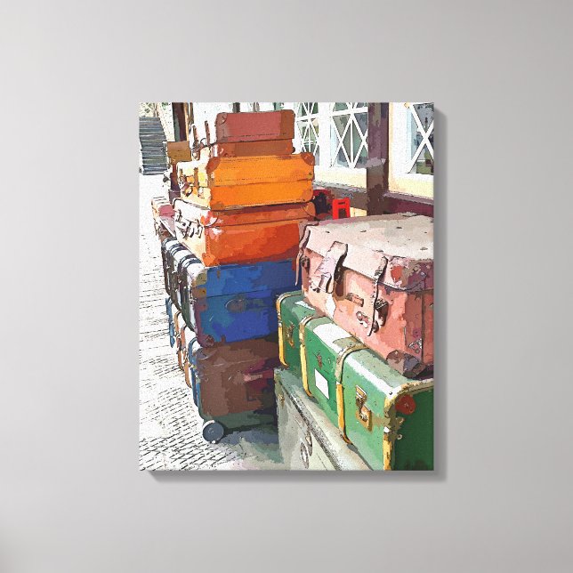 TRAIN STATIONS CANVAS PRINT (Front)