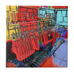 TRAIN STATIONS CERAMIC TILE