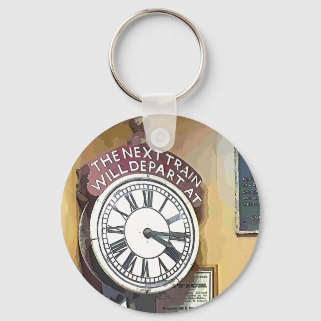 TRAIN STATIONS KEY RING (Front)