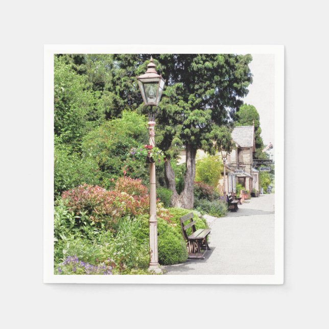 TRAIN STATIONS NAPKIN