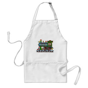 Train Steam Engine Choo Choo Aprons