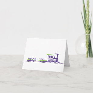 Train Thank You Card