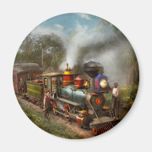 Train - The Celestial Railroad 1896 Magnet