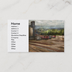 Train - The train graveyard Business Card