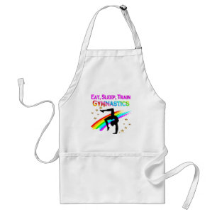 TRAIN TO BE A GYMNASTICS CHAMPION STANDARD APRON