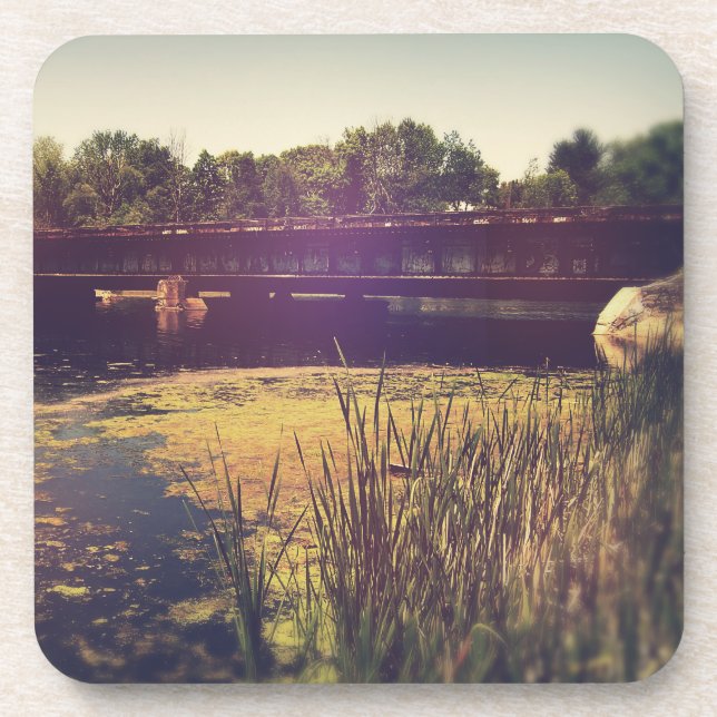 Train Tracks Across River Coaster (Front)