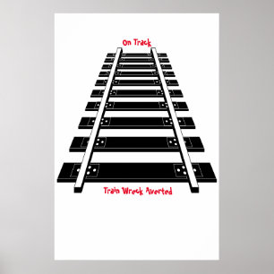 Train Tracks Poster