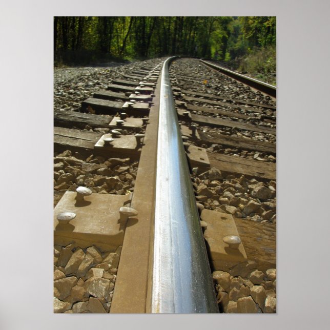 Train Tracks Print (Front)