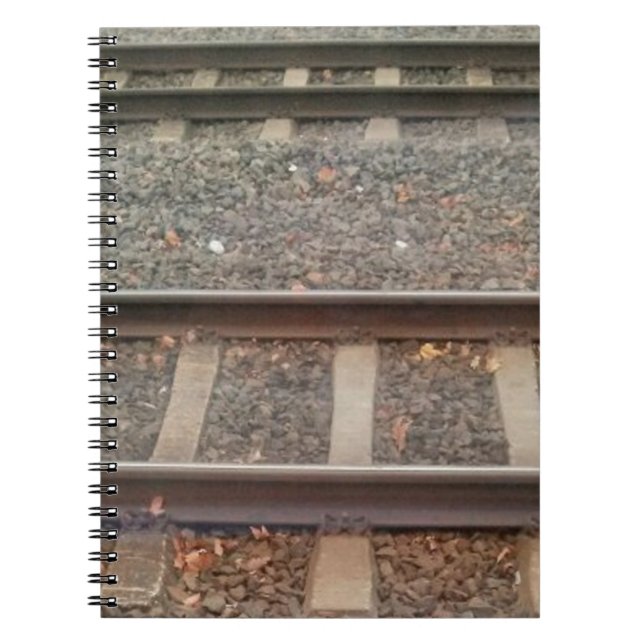 Train Tracks, Railway Notebook (Front)