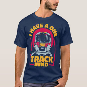 Train Trains Locomotive Railroad 2 T-Shirt