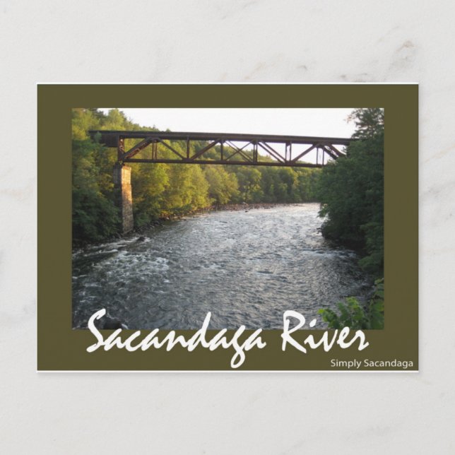 Train Trestle Postcard (Front)