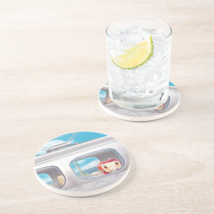 Train Trip with Cat Coaster