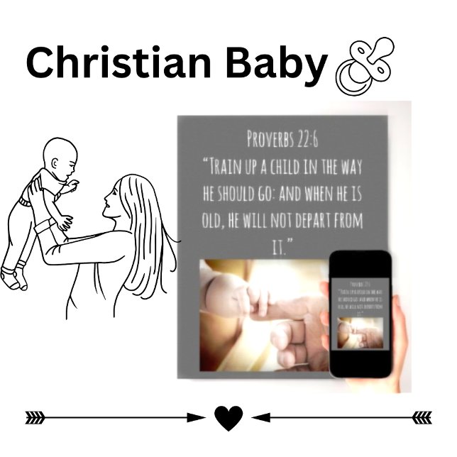 Train Up A Child Bible Quote Poster (Creator Uploaded)