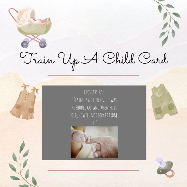Train Up A Child Loving Hands Card (Creator Uploaded)