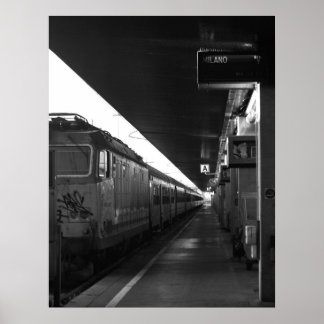 Train Venice to Milan poster