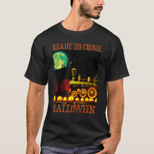 Train Wagon Railroad Halloween Costume Boys Men T-Shirt