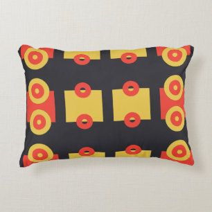 Train wheel wagons simple modern decorative cushion