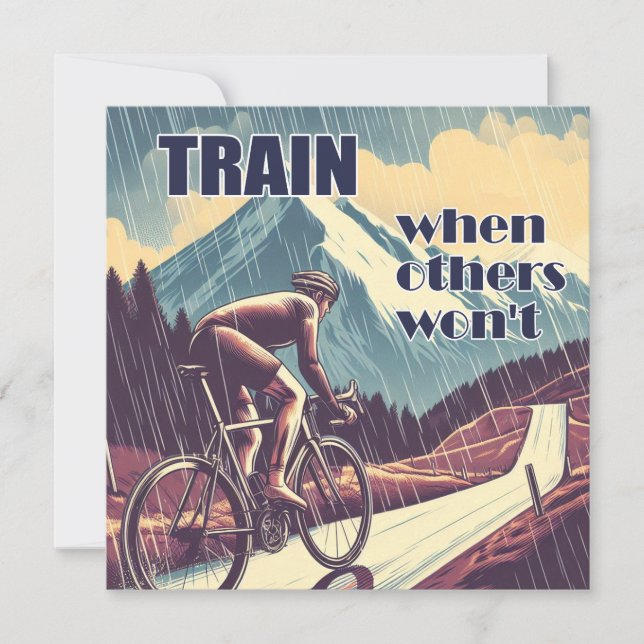 Train When Others Won't Cycling (Front)