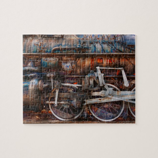 Train - With age comes beauty Jigsaw Puzzle (Horizontal)