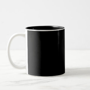 Train with Christmas Hat Steam Train Train Driver Two-Tone Coffee Mug