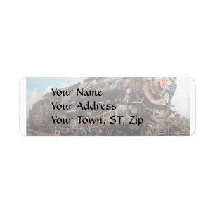 Train - Working on the railroad 1930 Return Address Label