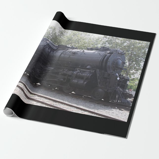 Train Wrapping Paper (Unrolled)