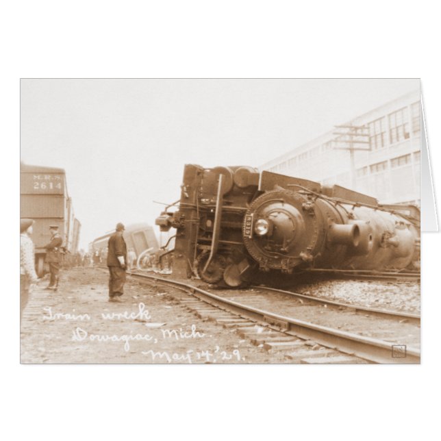 Train Wreck 1929 (Front Horizontal)